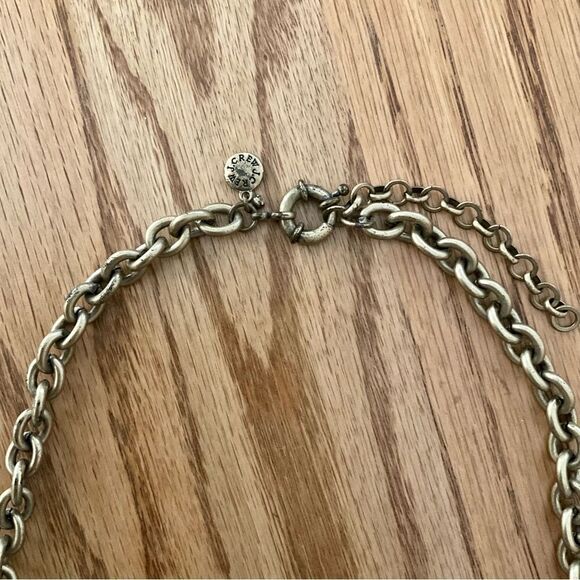 J.Crew | Resin Link Layer Necklace | 21” Adjustable - Picture 3 of 4